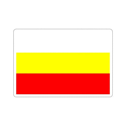 Flag of Hradec Králové Czech Republic STICKER Vinyl Die-Cut Decal 6 Inch - The Sticker Space