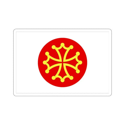 Flag of Hérault France 2 STICKER Vinyl Die-Cut Decal 2 Inch - The Sticker Space