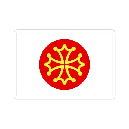 Flag of Hérault France 2 STICKER Vinyl Die-Cut Decal 2 Inch - The Sticker Space