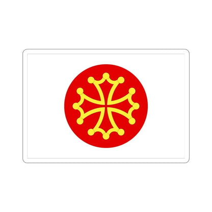 Flag of Hérault France 2 STICKER Vinyl Die-Cut Decal 3 Inch - The Sticker Space