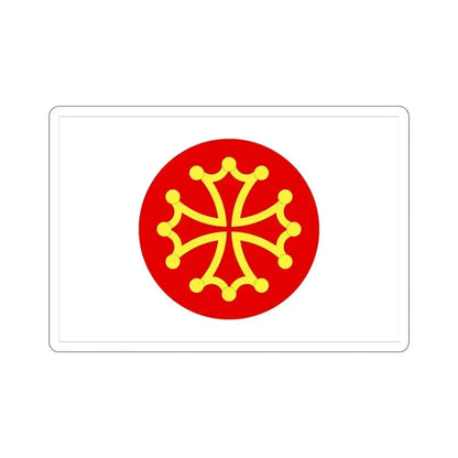 Flag of Hérault France 2 STICKER Vinyl Die-Cut Decal 3 Inch - The Sticker Space