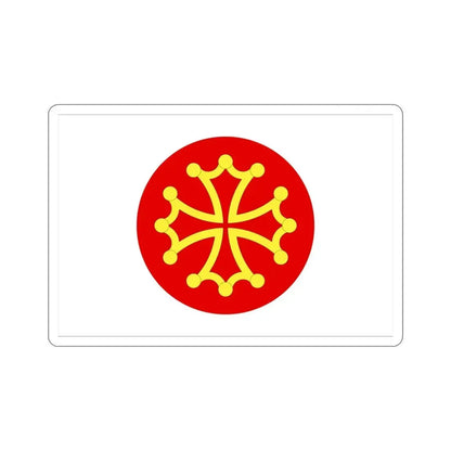 Flag of Hérault France 2 STICKER Vinyl Die-Cut Decal 5 Inch - The Sticker Space