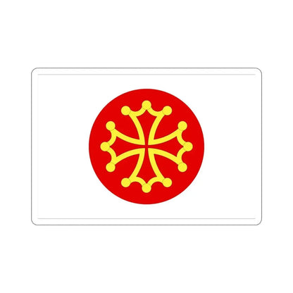 Flag of Hérault France 2 STICKER Vinyl Die-Cut Decal 6 Inch - The Sticker Space