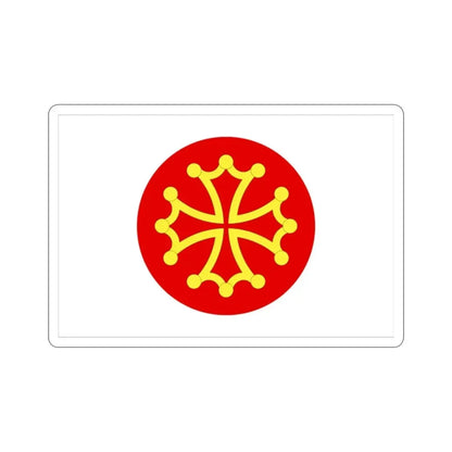Flag of Hérault France 2 STICKER Vinyl Die-Cut Decal - The Sticker Space