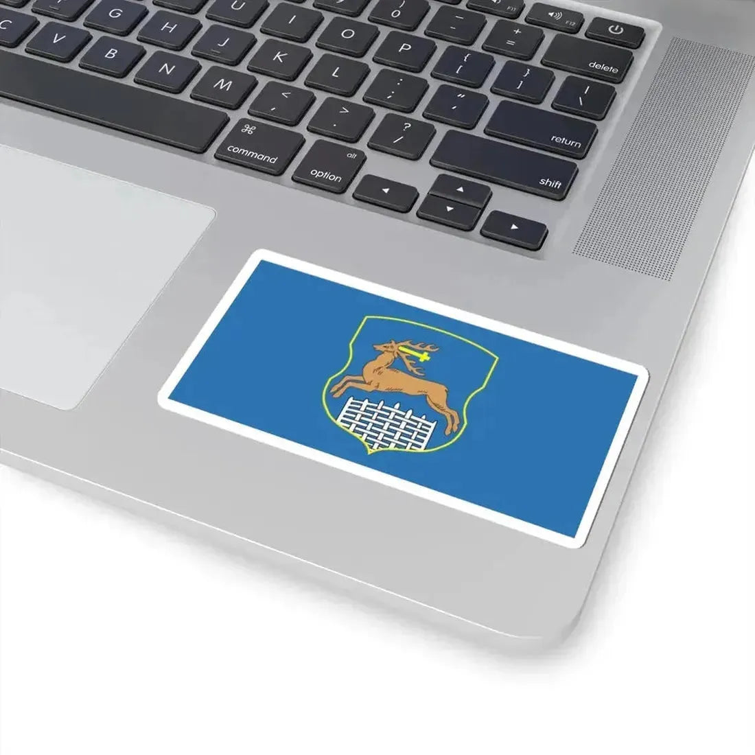 Flag of Hrodna (Belarus) STICKER Vinyl Kiss-Cut Decal - The Sticker Space