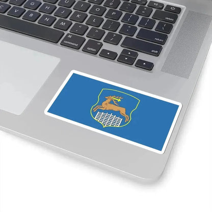 Flag of Hrodna (Belarus) STICKER Vinyl Kiss-Cut Decal - The Sticker Space