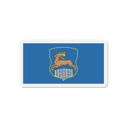 Flag of Hrodna Horadnia Grodno Russia - Die-Cut Magnet-5" x 5"-The Sticker Space