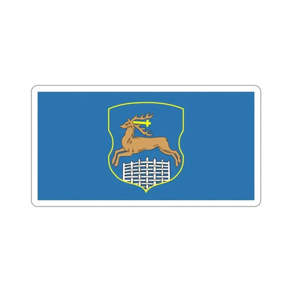 Flag of Hrodna  Horadnia  Grodno Russia STICKER Vinyl Die-Cut Decal 6 Inch - The Sticker Space
