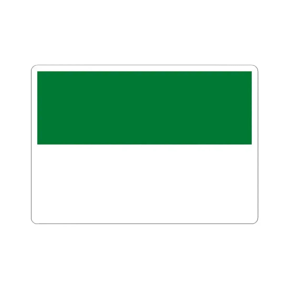 Flag of Huacareta Bolivia (Bolivia) STICKER Vinyl Kiss-Cut Decal 4 Inch White - The Sticker Space