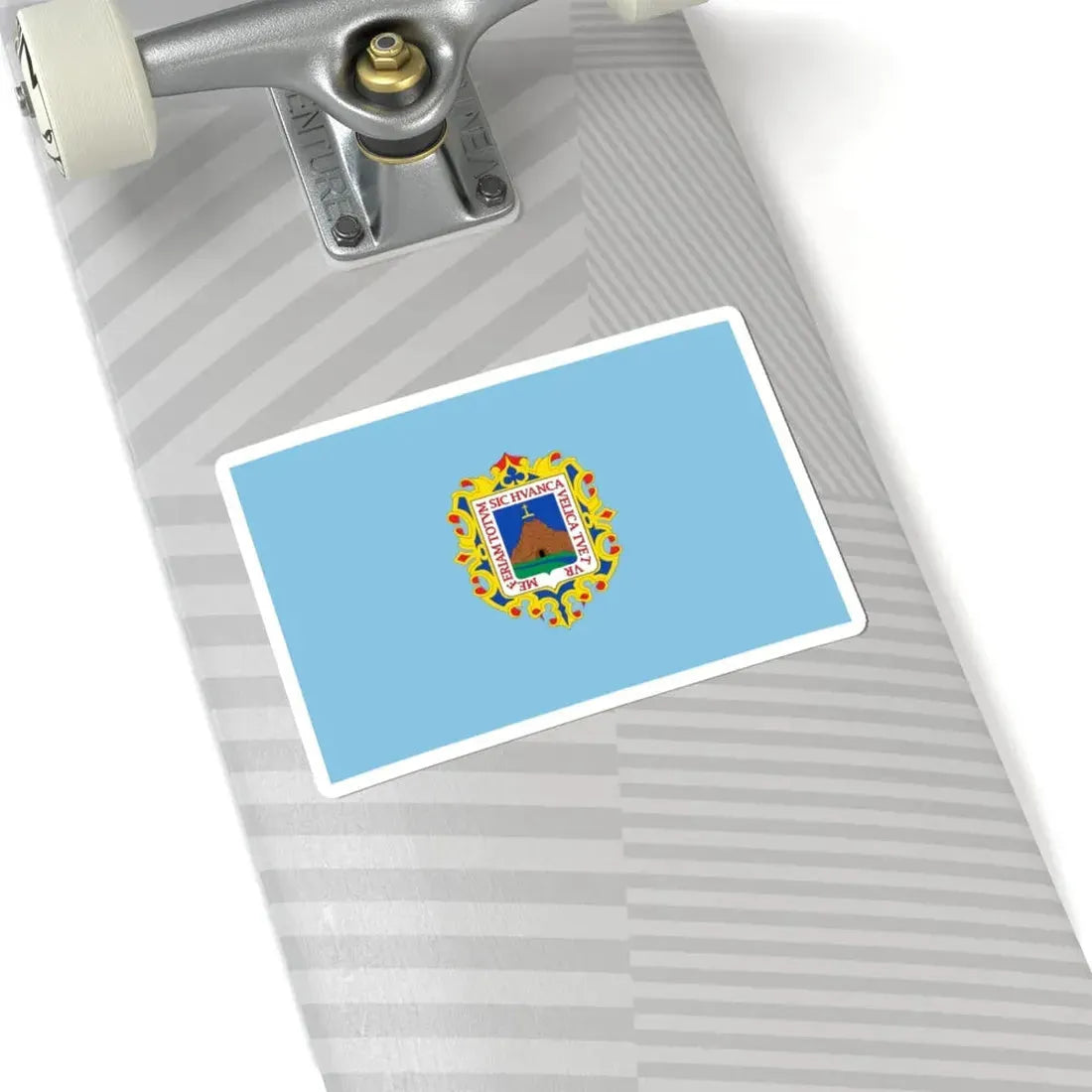 Flag of Huancavelica (Peru) STICKER Vinyl Kiss-Cut Decal - The Sticker Space
