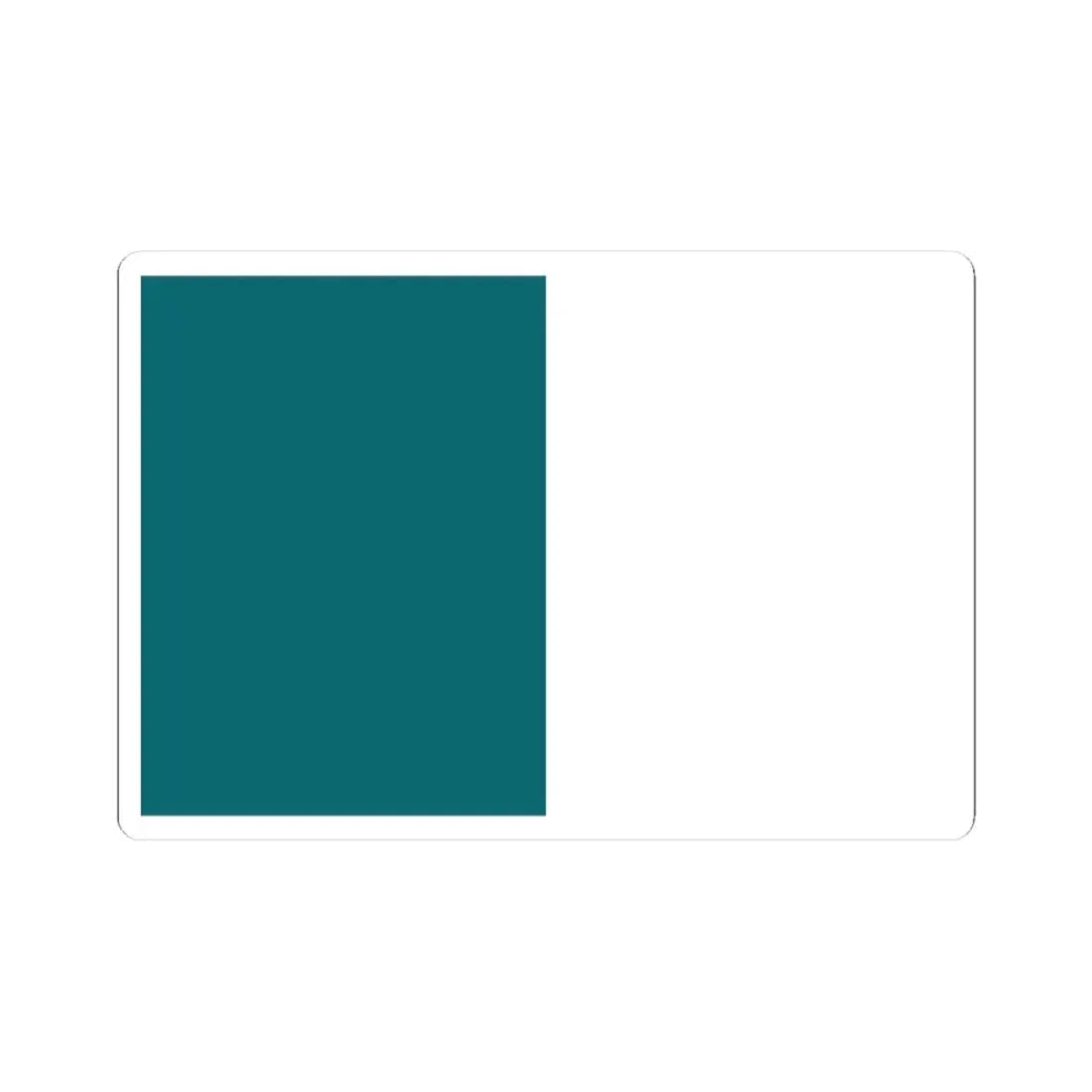 Flag of Huancayo (Peru) STICKER Vinyl Kiss-Cut Decal 3 Inch White - The Sticker Space