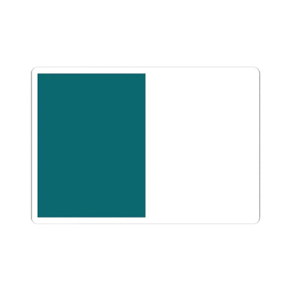 Flag of Huancayo (Peru) STICKER Vinyl Kiss-Cut Decal 4 Inch White - The Sticker Space