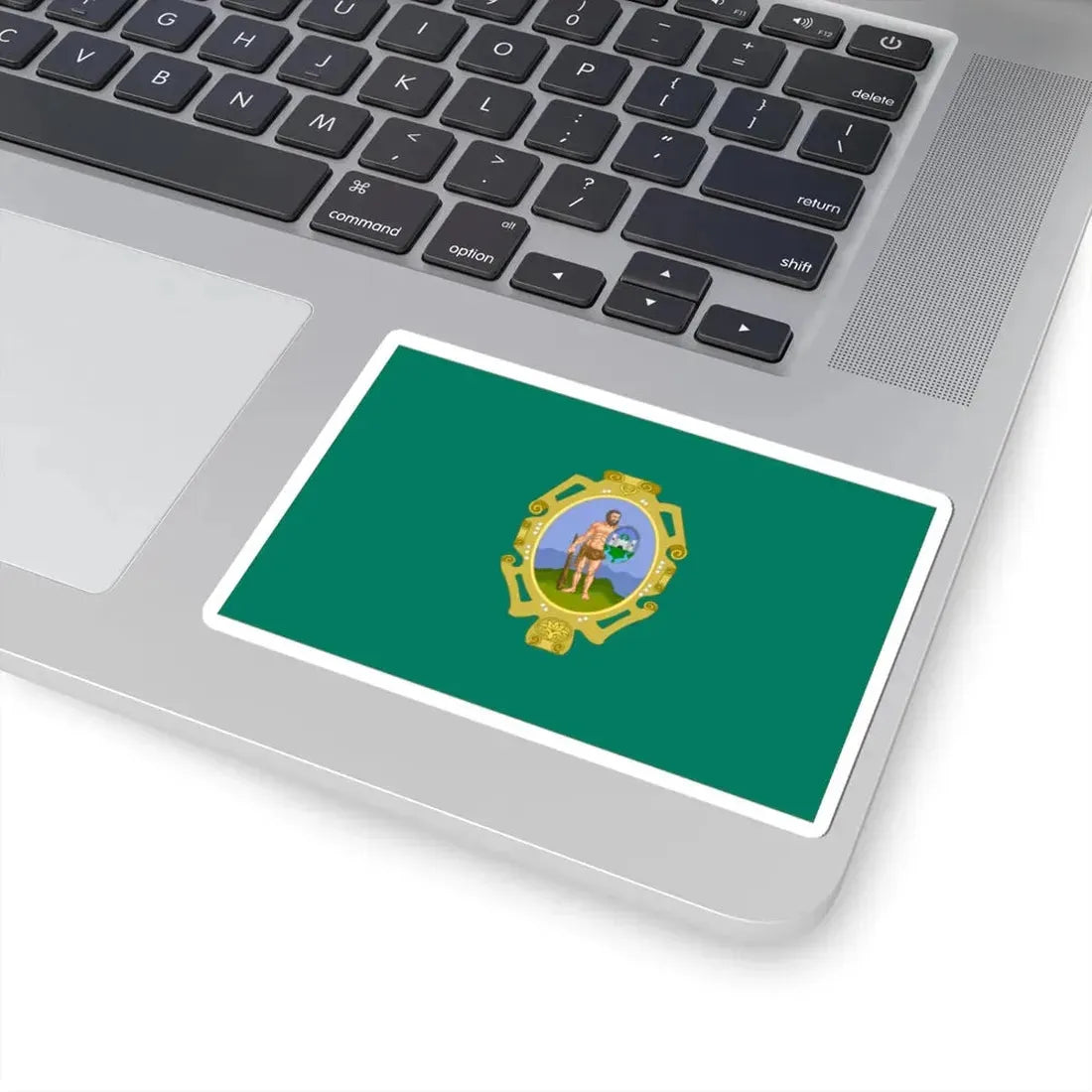 Flag of Huanta (Peru) STICKER Vinyl Kiss-Cut Decal - The Sticker Space