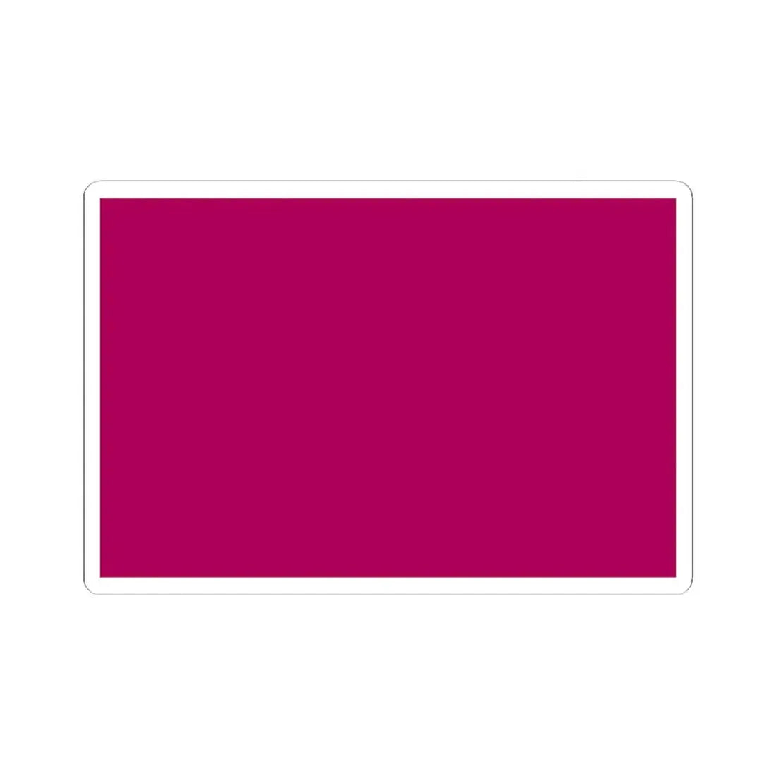 Flag of Huanuco 1812 (Peru) STICKER Vinyl Kiss-Cut Decal 4 Inch White - The Sticker Space