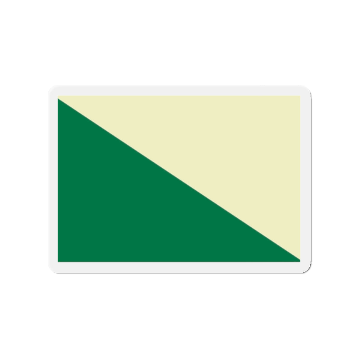 Flag of Huánuco capital of the Huánuco Region Peru - Die-Cut Magnet-2" x 2"-The Sticker Space