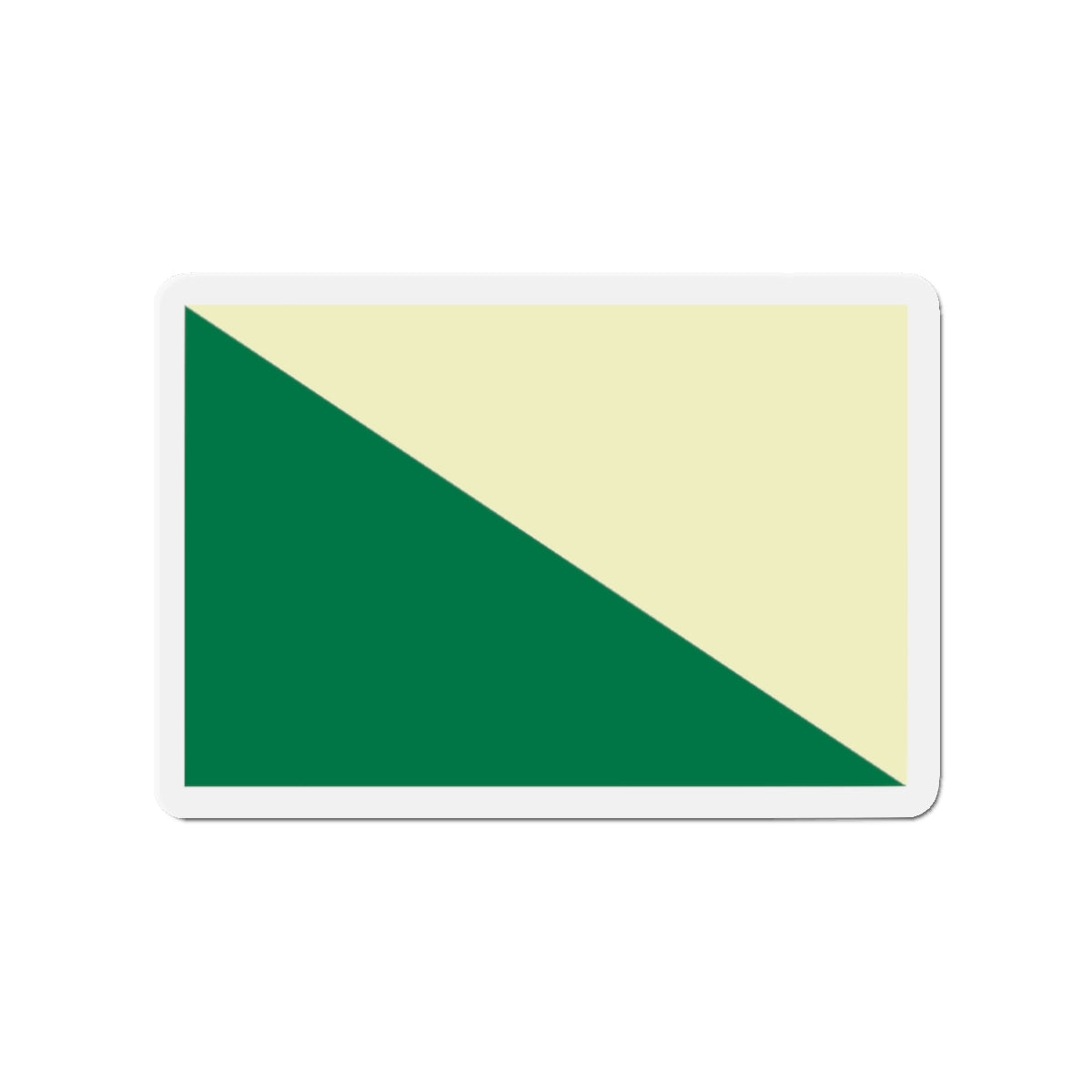 Flag of Huánuco capital of the Huánuco Region Peru - Die-Cut Magnet-3" x 3"-The Sticker Space