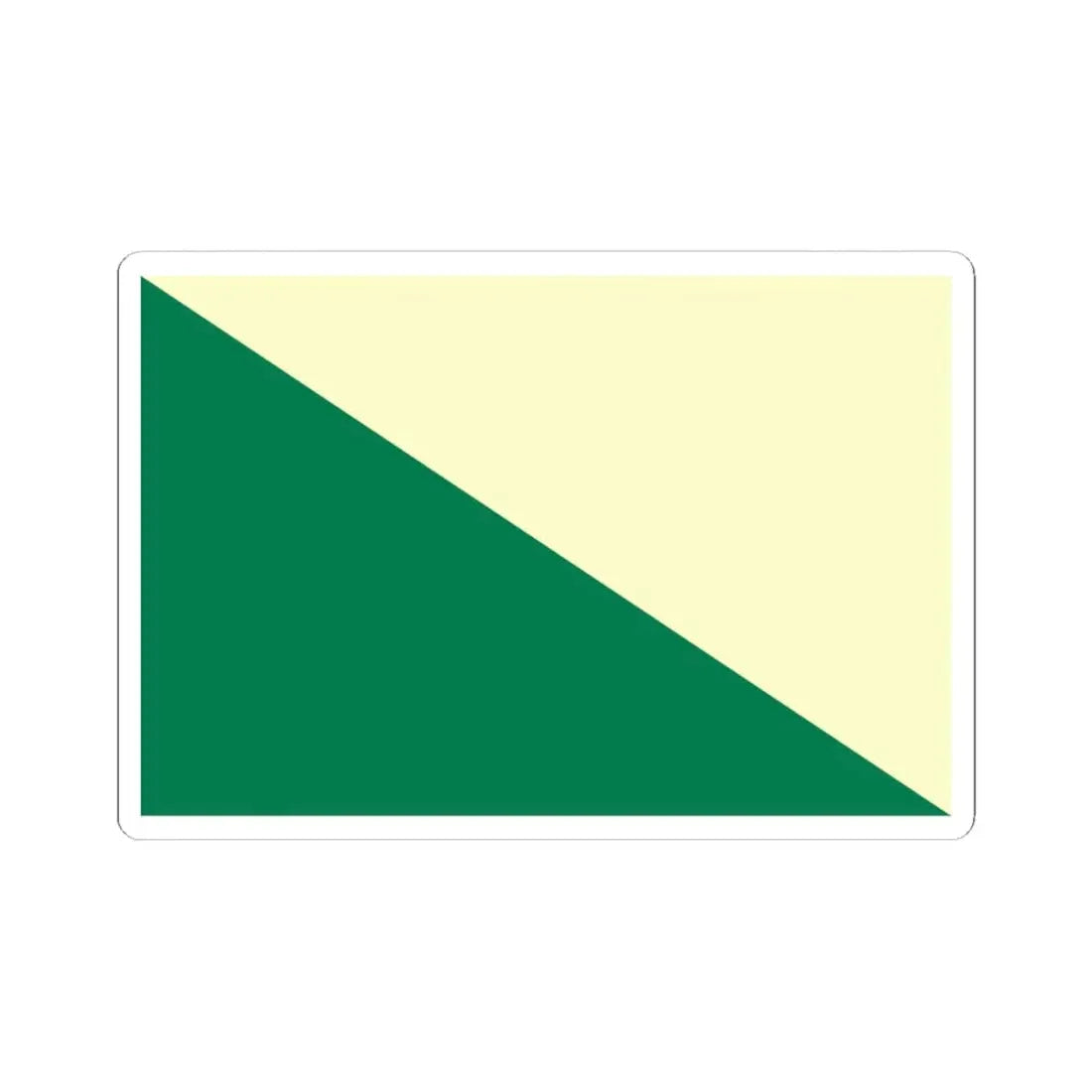 Flag of Huanuco (Peru) STICKER Vinyl Kiss-Cut Decal 6 Inch White - The Sticker Space