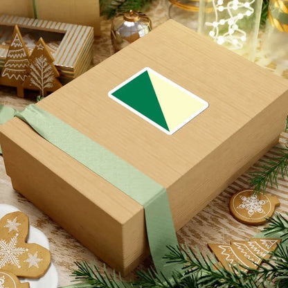 Flag of Huanuco (Peru) STICKER Vinyl Kiss-Cut Decal - The Sticker Space