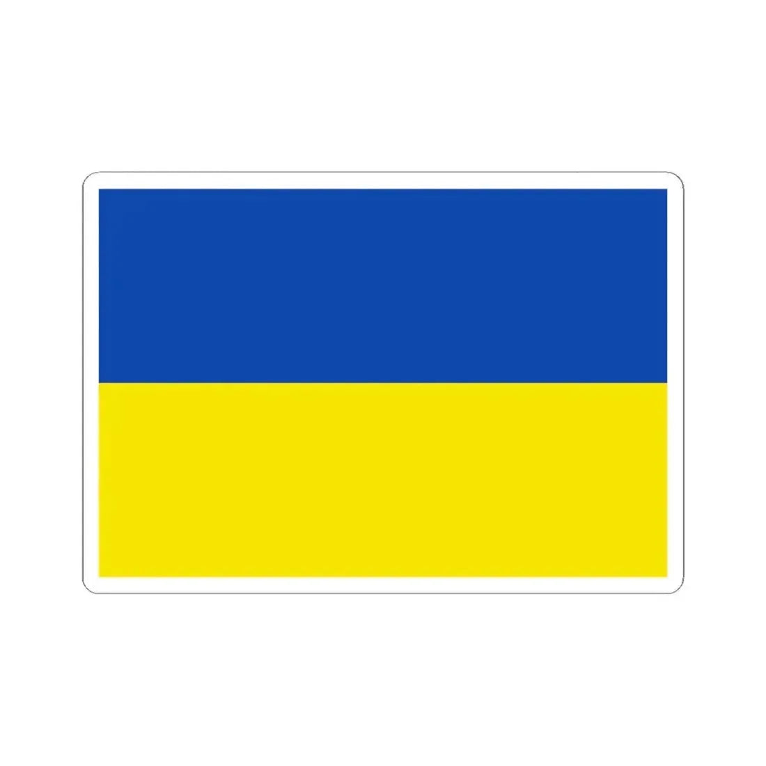 Flag of Huanuni Bolivia (Bolivia) STICKER Vinyl Kiss-Cut Decal 3 Inch White - The Sticker Space