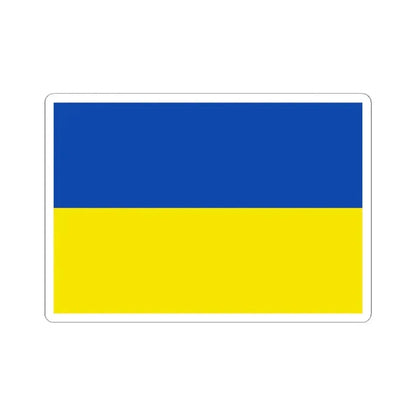 Flag of Huanuni Bolivia (Bolivia) STICKER Vinyl Kiss-Cut Decal 3 Inch White - The Sticker Space