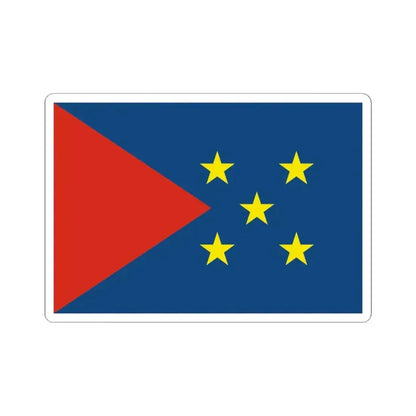 Flag of Huarina Bolivia (Bolivia) STICKER Vinyl Kiss-Cut Decal 3 Inch White - The Sticker Space