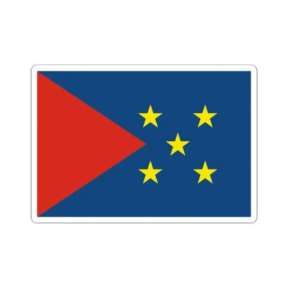 Flag of Huarina Bolivia (Bolivia) STICKER Vinyl Kiss-Cut Decal 4 Inch White - The Sticker Space