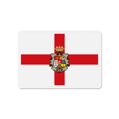 Flag of Huesca Spain - Die-Cut Magnet-4" x 4"-The Sticker Space