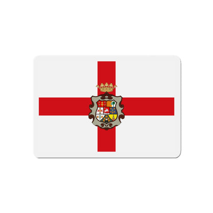 Flag of Huesca Spain - Die-Cut Magnet-5" x 5"-The Sticker Space