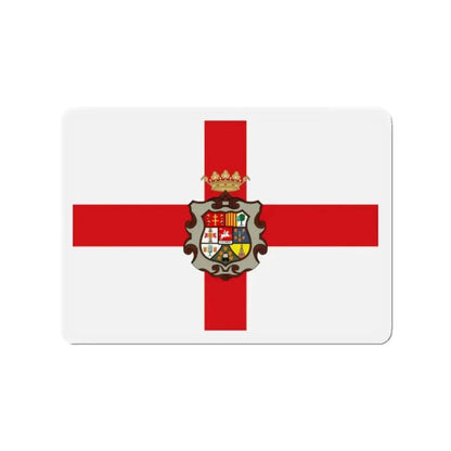 Flag of Huesca Spain - Refrigerator Magnet - The Sticker Space