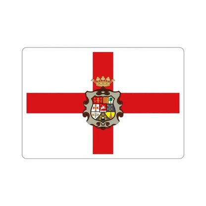 Flag of Huesca Spain STICKER Vinyl Die-Cut Decal 3 Inch - The Sticker Space