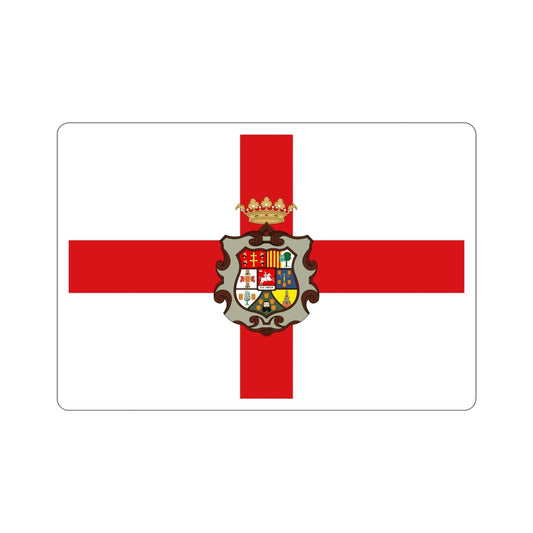 Flag of Huesca Spain STICKER Vinyl Die-Cut Decal-6 Inch-The Sticker Space