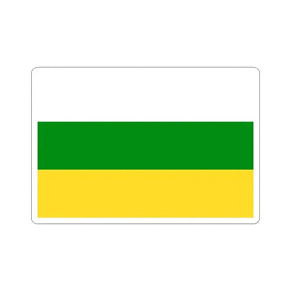 Flag of Huila (Colombia) STICKER Vinyl Kiss-Cut Decal 3 Inch White - The Sticker Space