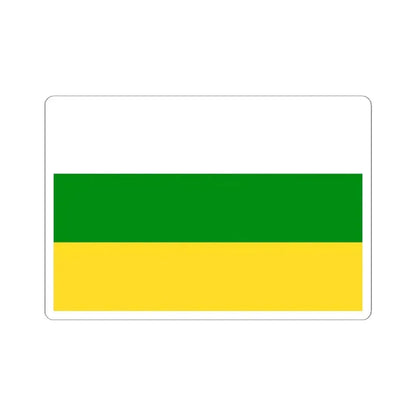 Flag of Huila (Colombia) STICKER Vinyl Kiss-Cut Decal 6 Inch White - The Sticker Space