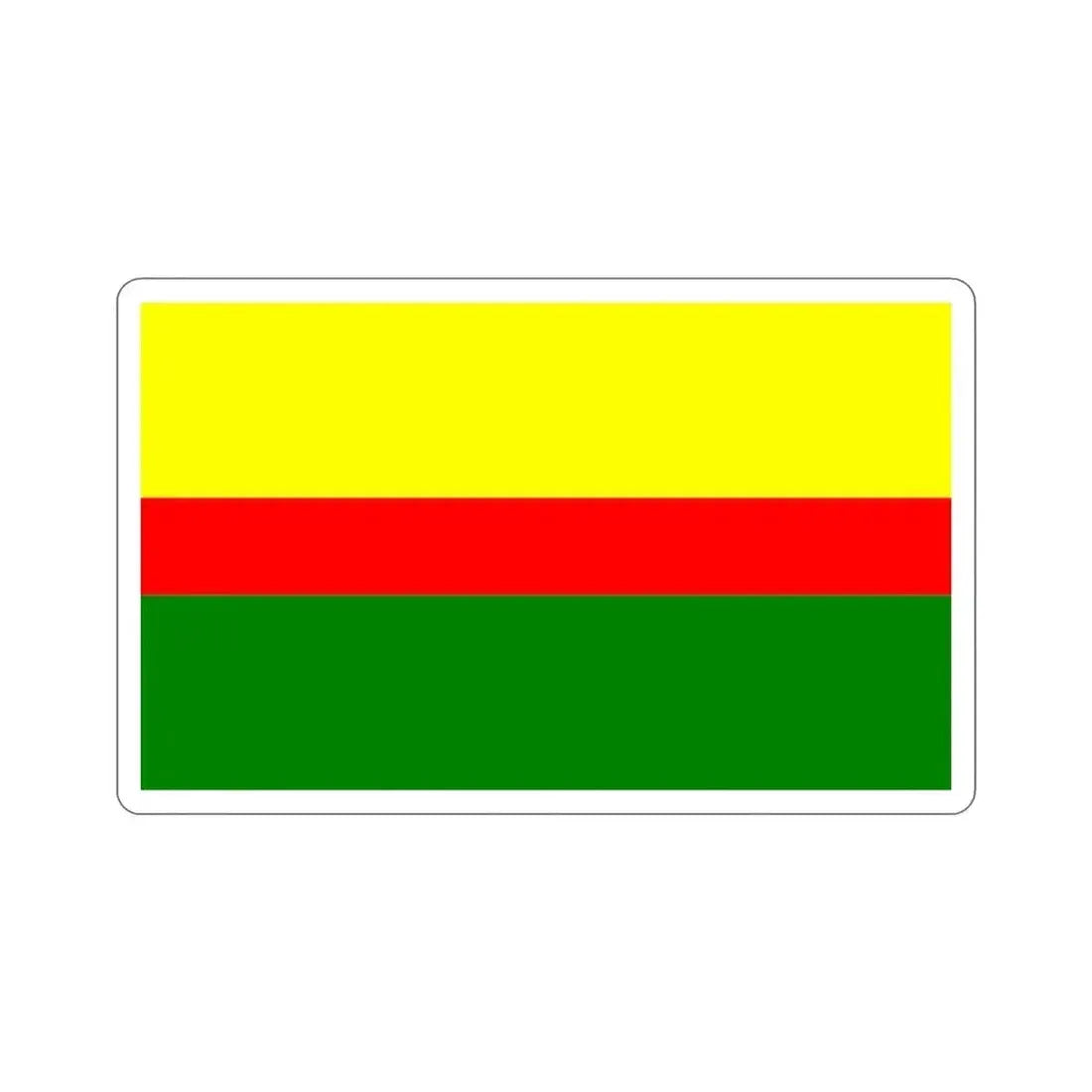 Flag of Humacao Puerto Rico STICKER Vinyl Die-Cut Decal 3 Inch - The Sticker Space