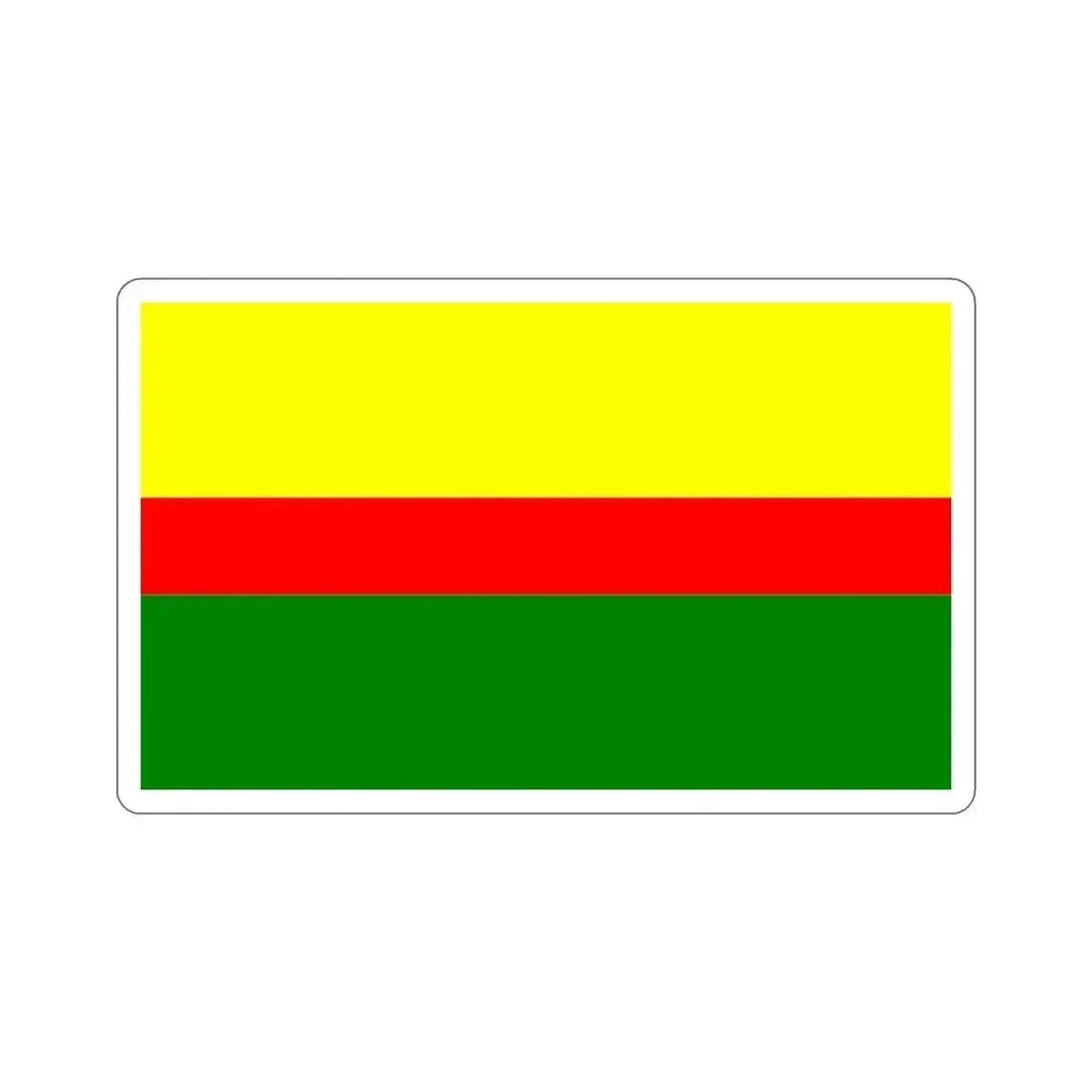 Flag of Humacao Puerto Rico STICKER Vinyl Die-Cut Decal 6 Inch - The Sticker Space