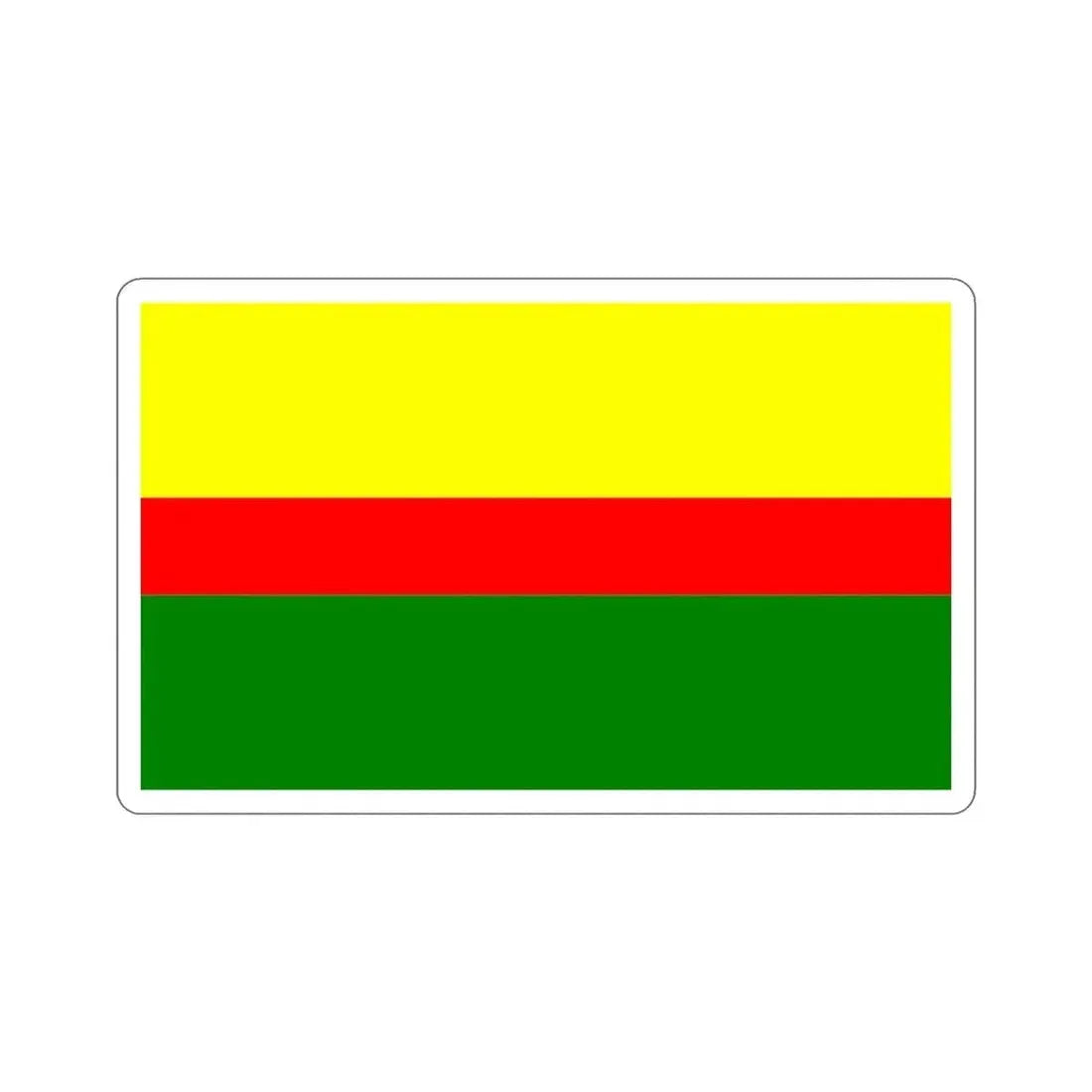 Flag of Humacao Puerto Rico STICKER Vinyl Die-Cut Decal - The Sticker Space