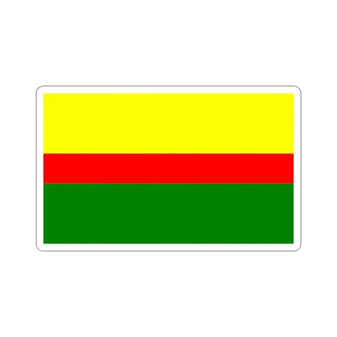 Flag of Humacao Puerto Rico STICKER Vinyl Die-Cut Decal - The Sticker Space