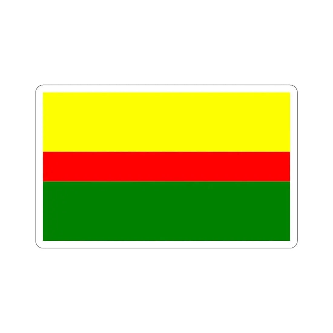 Flag of Humacao Puerto Rico STICKER Vinyl Die-Cut Decal - The Sticker Space