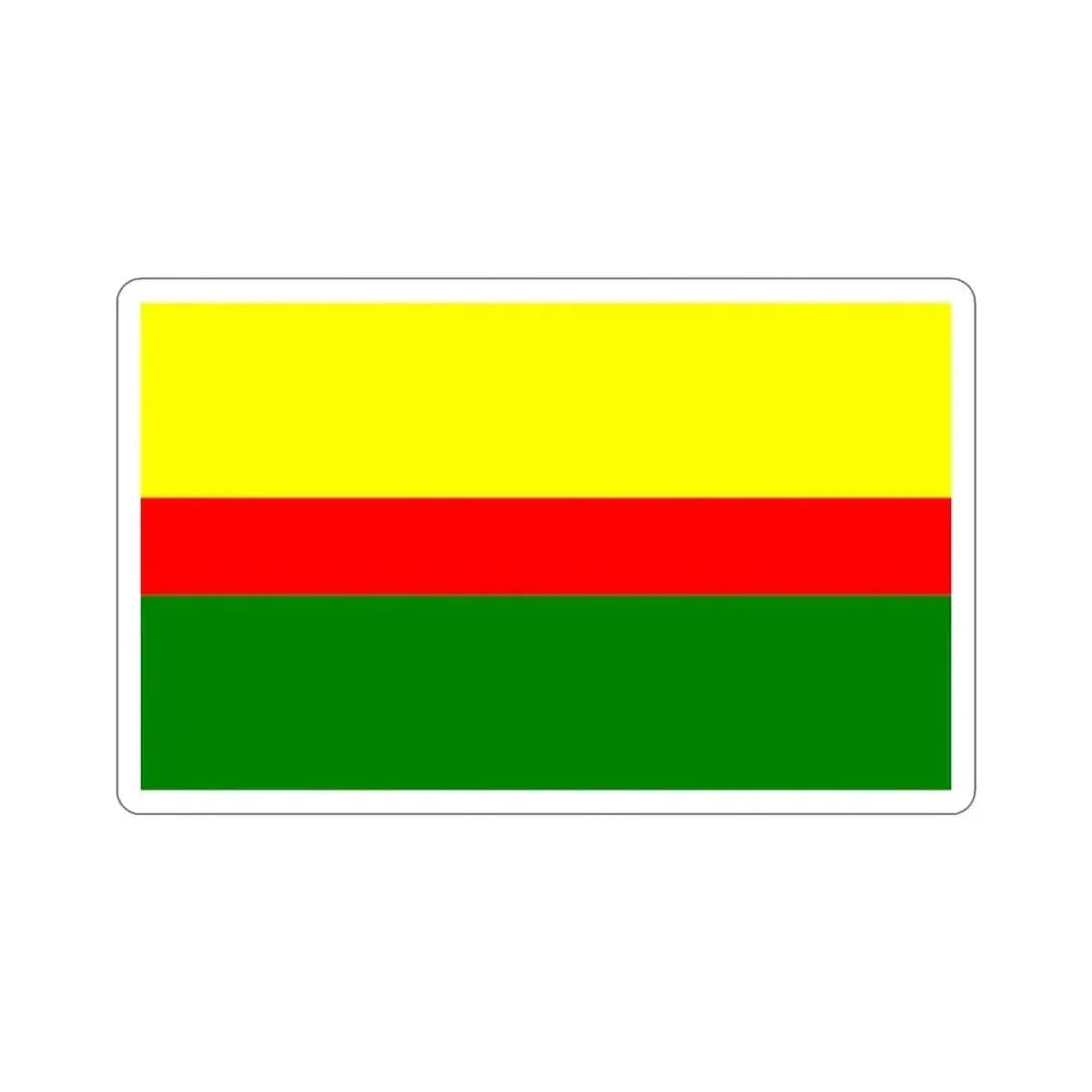 Flag of Humacao Puerto Rico STICKER Vinyl Die-Cut Decal - The Sticker Space