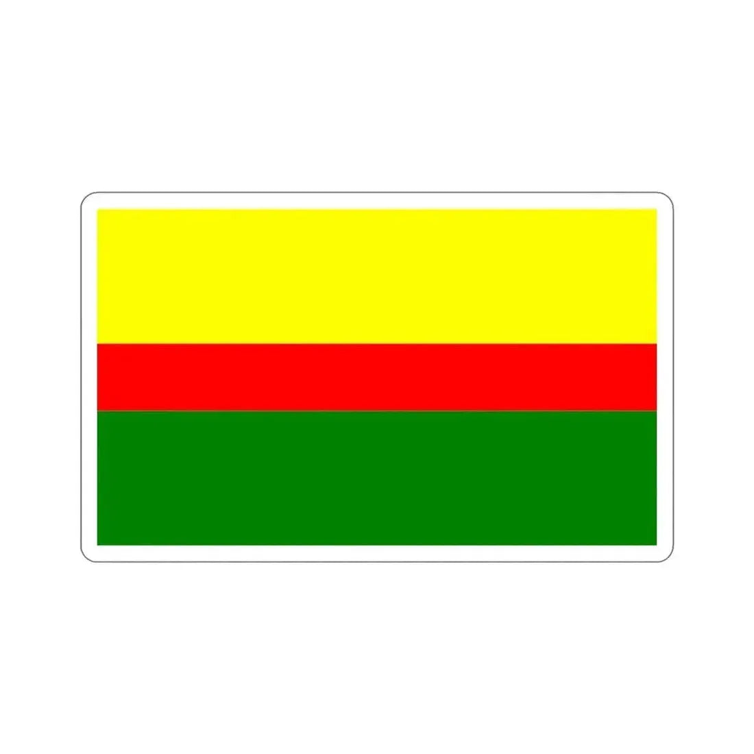 Flag of Humacao Puerto Rico STICKER Vinyl Die-Cut Decal - The Sticker Space