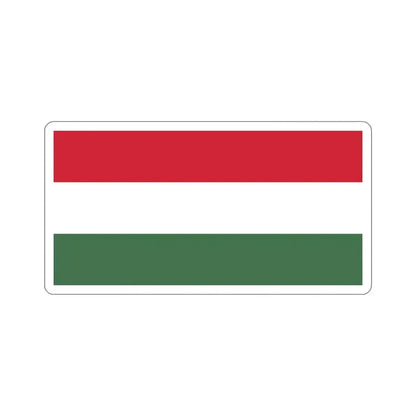 Flag of Hungary STICKER Vinyl Die-Cut Decal 3 Inch - The Sticker Space