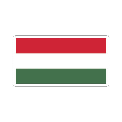 Flag of Hungary STICKER Vinyl Die-Cut Decal-4 Inch-The Sticker Space