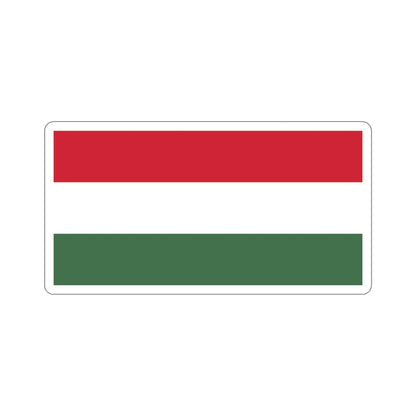 Flag of Hungary STICKER Vinyl Die-Cut Decal-5 Inch-The Sticker Space