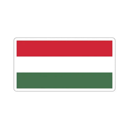 Flag of Hungary STICKER Vinyl Die-Cut Decal 5 Inch - The Sticker Space