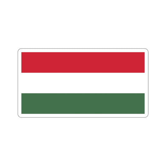 Flag of Hungary STICKER Vinyl Die-Cut Decal-6 Inch-The Sticker Space