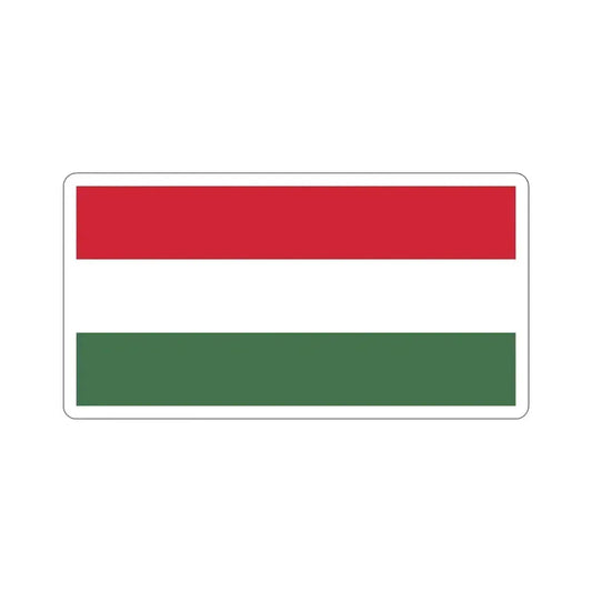 Flag of Hungary STICKER Vinyl Die-Cut Decal 6 Inch - The Sticker Space
