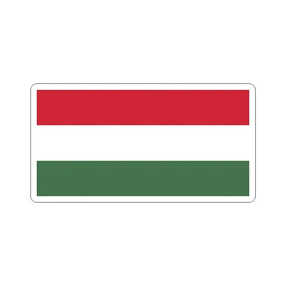 Flag of Hungary STICKER Vinyl Die-Cut Decal 6 Inch - The Sticker Space