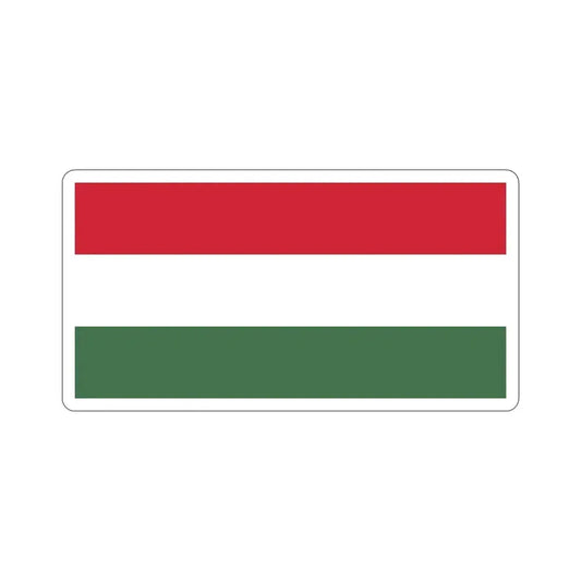 Flag of Hungary STICKER Vinyl Die-Cut Decal 6 Inch - The Sticker Space