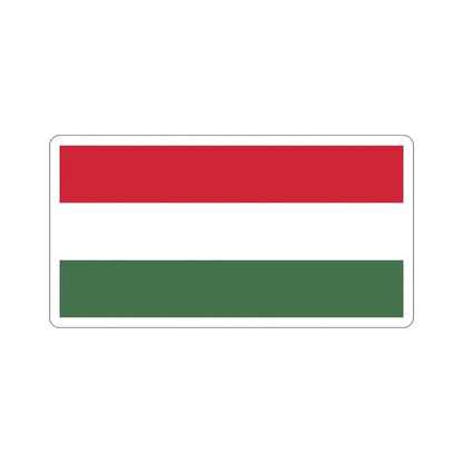 Flag of Hungary STICKER Vinyl Die-Cut Decal - The Sticker Space