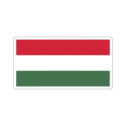 Flag of Hungary STICKER Vinyl Die-Cut Decal - The Sticker Space